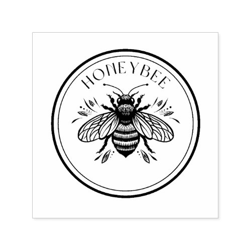 Honey Bee Self-inking Stamp