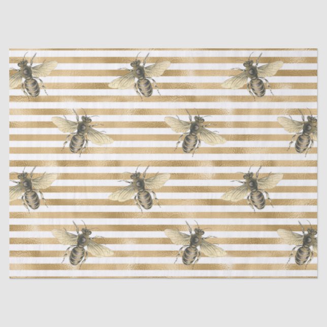 Honey Bee Series Design 11 Tissue Paper (Front)