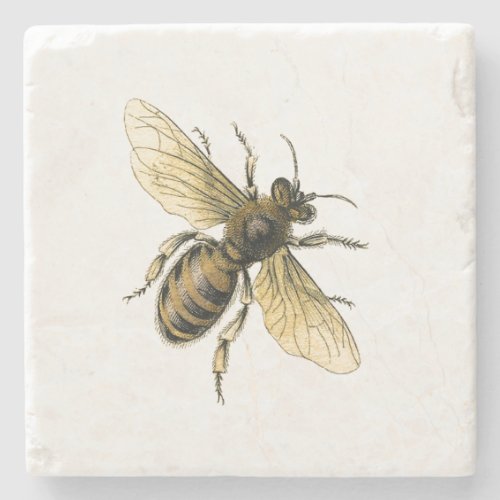 Honey Bee Stone Coaster