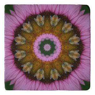 Honey Bee Stone Trivet