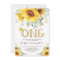 Honey Bee Sunflower 1st Birthday Summer Floral