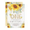 Honey Bee Sunflower 1st Birthday Summer Floral
