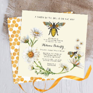 Honey Bee Sweet Little Honey Baby Shower Invitation