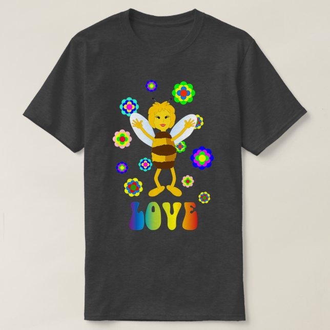 Honey Bee T-Shirt (Design Front)
