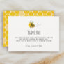 Honey Bee Theme Baby Shower Thank You Cards