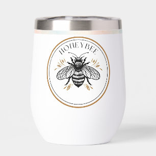 Honey Bee Thermal Wine Tumbler