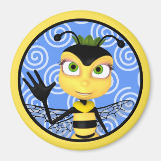 Honey Bee Toon Magnet