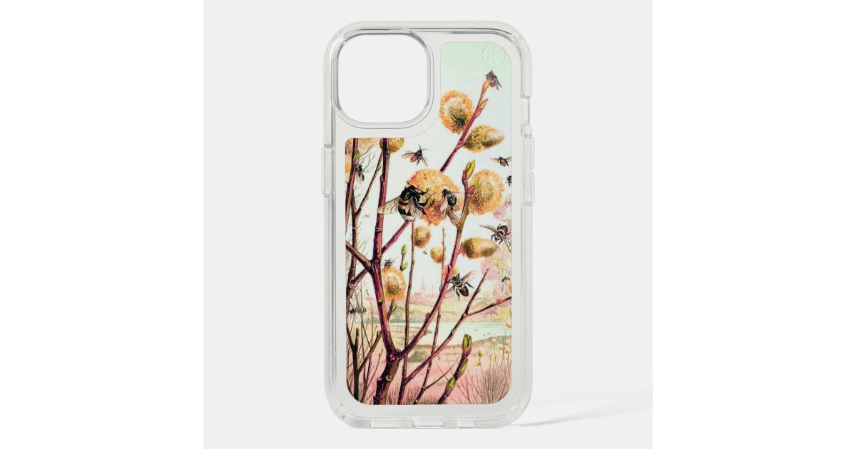 Phone Cover Rfa Honey bee vintage illustration speck iPhone case | Zazzle