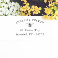 Honey Bee Vintage Preppy Return Address