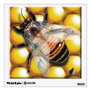 Honey Bee Wall Decal