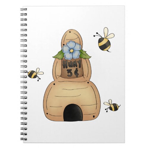 Honey Beehive Notebook