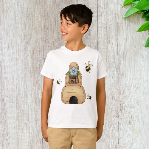 Honey Beehive T_Shirt