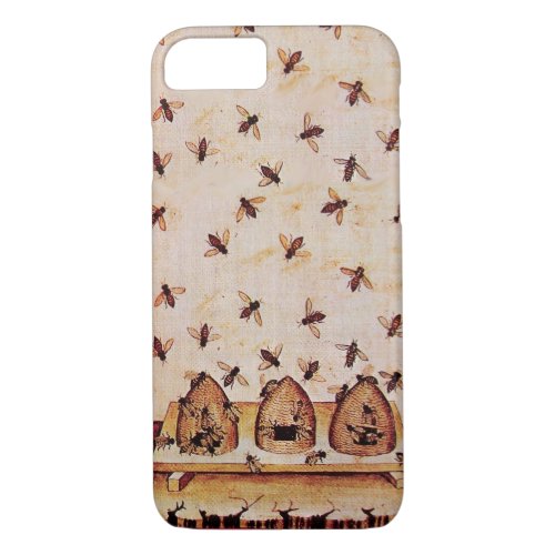 HONEY BEES AND BEE HIVES BEEKEEPER iPhone 87 CASE