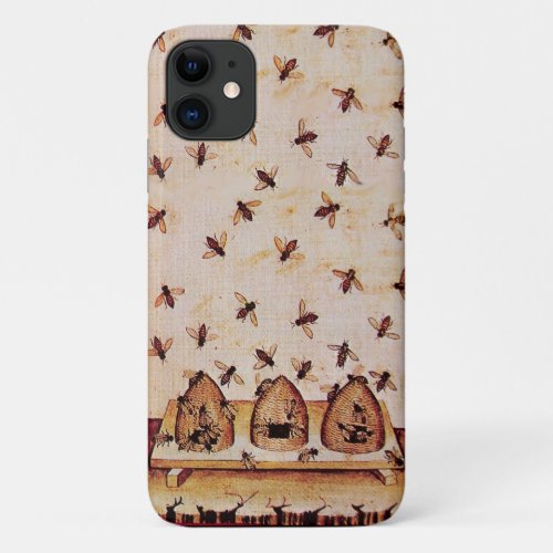 HONEY BEES AND BEE HIVES BEEKEEPER iPhone 11 CASE