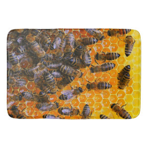 HONEY BEES      BATH MAT