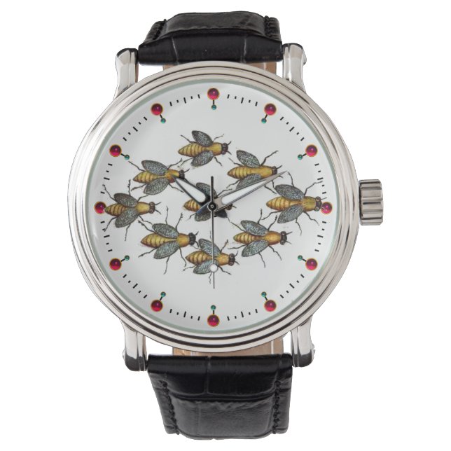 HONEY BEES / BEEKEEPER BEEKEEPING White Watch (Front)