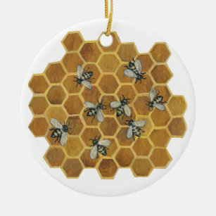 Honey Bees II Ornament