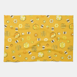 Honey Bees Kitchen Towel
