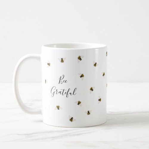 Honey Bees Monogram Coffee Mug