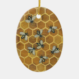 Honey Bees Ornament