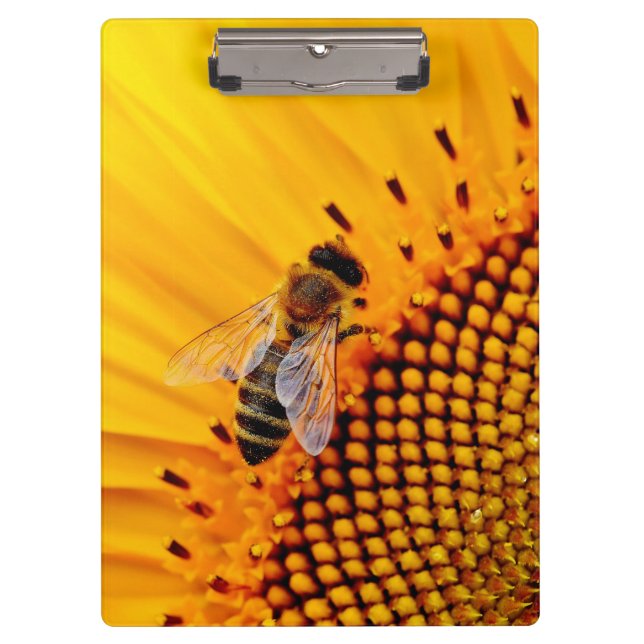 HONEY BEES (SUNFLOWER)  CLIPBOARD (Front)