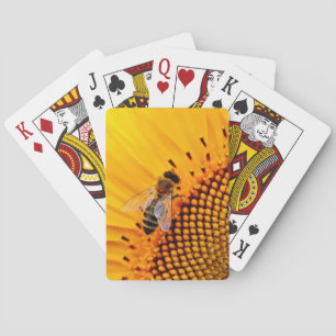 HONEY BEES (SUNFLOWER) POKER CARDS