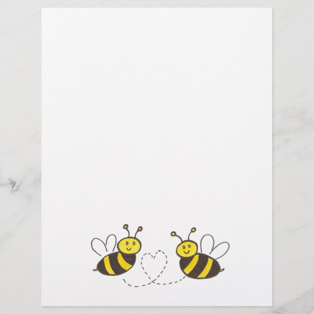 Honey Bees with Heart Flyer (Front)