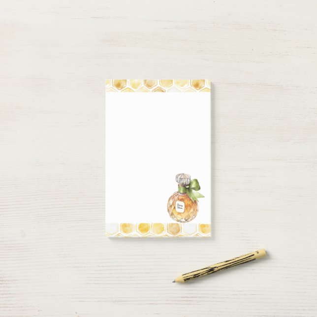 Honey Bloom Perfume   Post-it Notes (On Desk)
