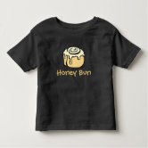 Honey Bun Boy or Girl Funny Cute Simple Modern Toddler T-Shirt, Toddler Unisex, Size: 4T, White