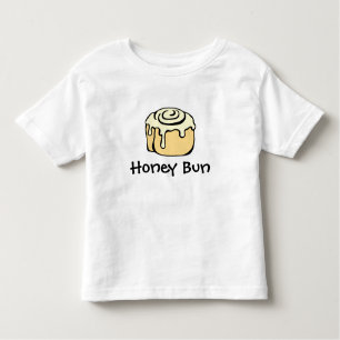 Honey Bun Boy or Girl Funny Cute Simple Modern Toddler T-shirt