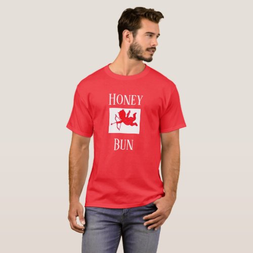 Honey Bun Valentines Day Mens Holiday Gift T_Shirt
