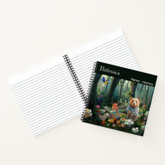 Honey Bunny and Boo Bear  Notebook