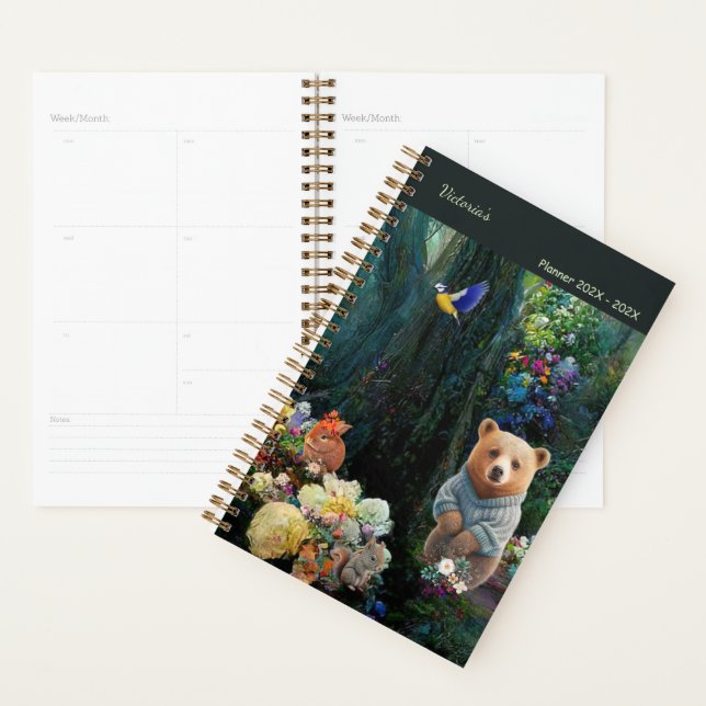 Honey Bunny and Boo Bear Planner (Display)