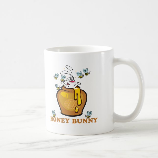 Honey Bunny Easter Coffee Mug (Right)