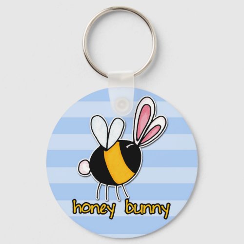 honey bunny keychain