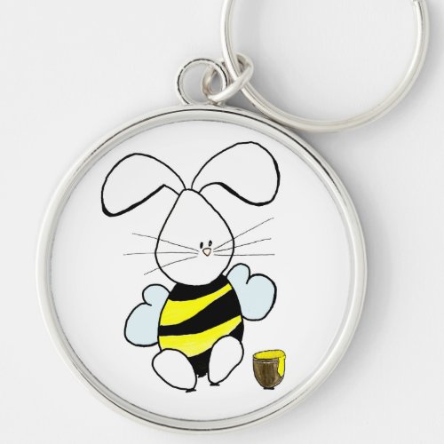 Honey Bunny Keychain