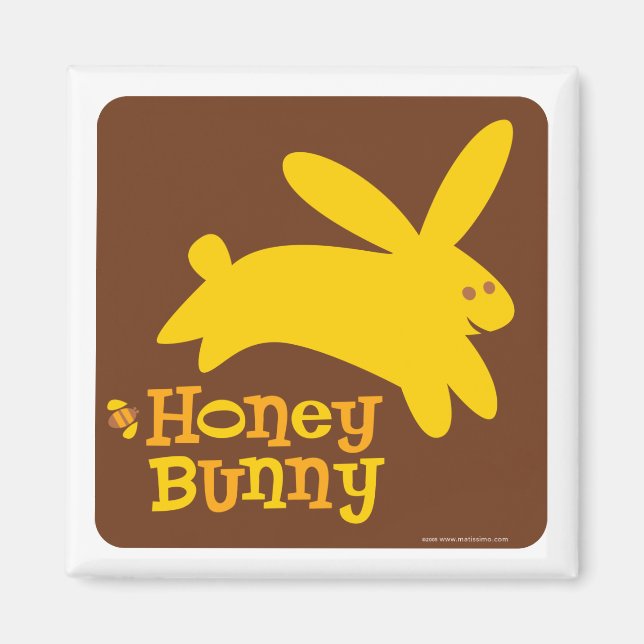 Honey Bunny Magnet (Front)