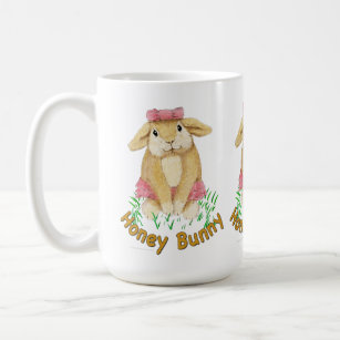 Honey Bunny's Loving Smile Coffee Mug