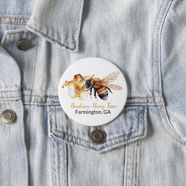 Honey Business Branding Button (In Situ)