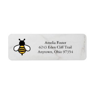 Honey Business Return Address Label