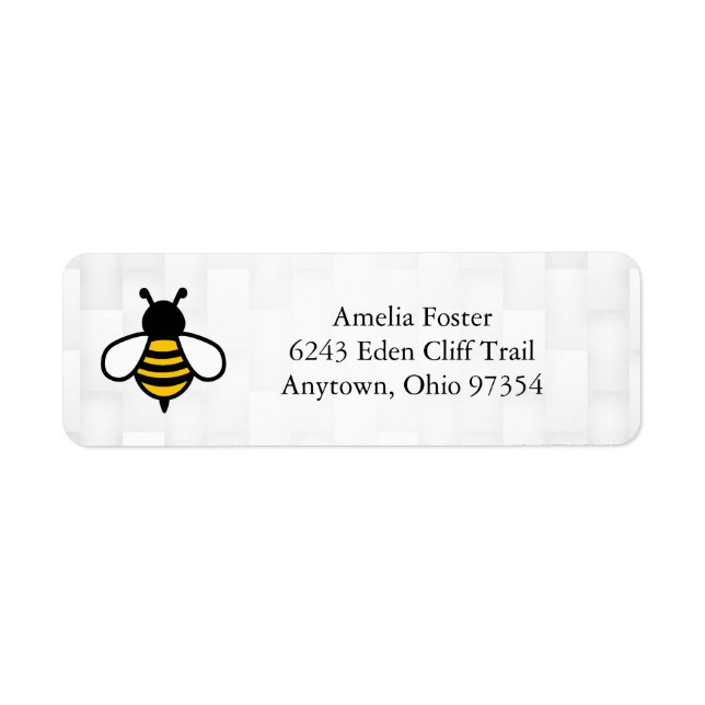 Honey Business Return Address Label (Front)