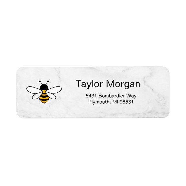 Honey Business Return Address Label (Front)