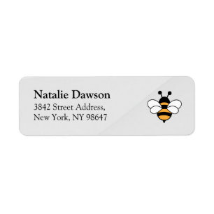 Honey Business Return Address Label