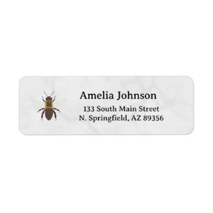 Honey Business Return Address Label