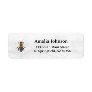 Honey Business Return Address Label