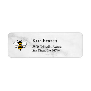 Honey Business Return Address Label