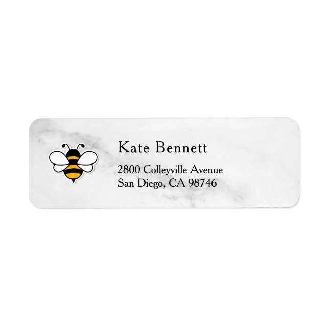 Honey Business  Return Address Label (Front)