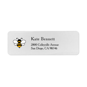 Honey Business Return Address Label