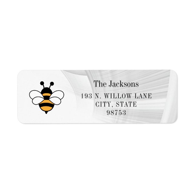 Honey Business Return Address Label (Front)