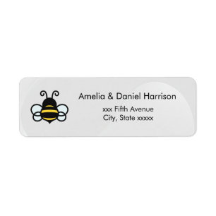 Honey Business Return Address Label